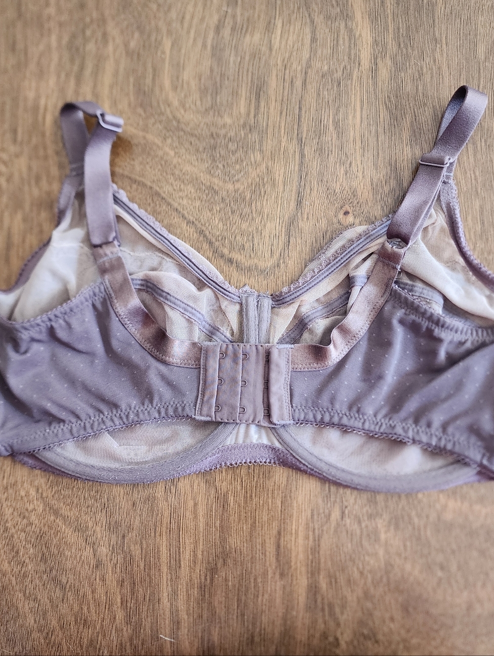 Bundle Of 2 Bras Wacoal Cabernet Underwired Plus 38DDD Flawed - Picture 5 of 12